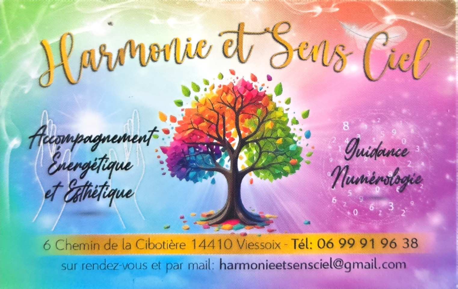 L’arbre de vie multicolore, emblème d’Harmonie et Sens Ciel